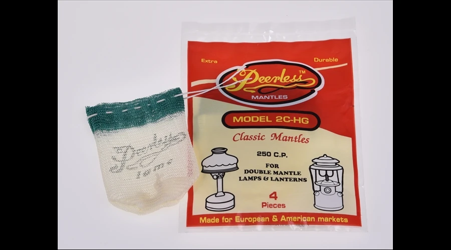 Peerless #21 Style Standard Tie Lantern Mantle (4-Pack)