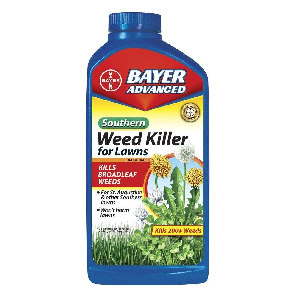 Bioadvanced 32-ounce Concentrate Southern Weed Killer For Lawns - Effective Broadleaf Control