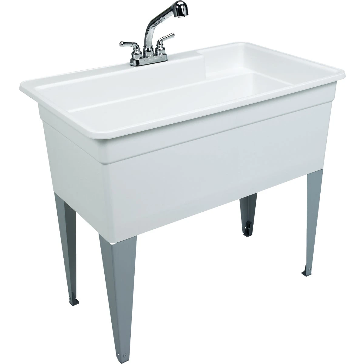 Bigtub Utilatub 36 Gallon 40 In. W X 24 In. L Laundry Tub With Faucet