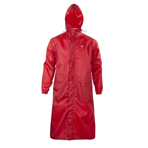 Economy Poncho, Red, One Size, Model 49900 - Compact & Waterproof