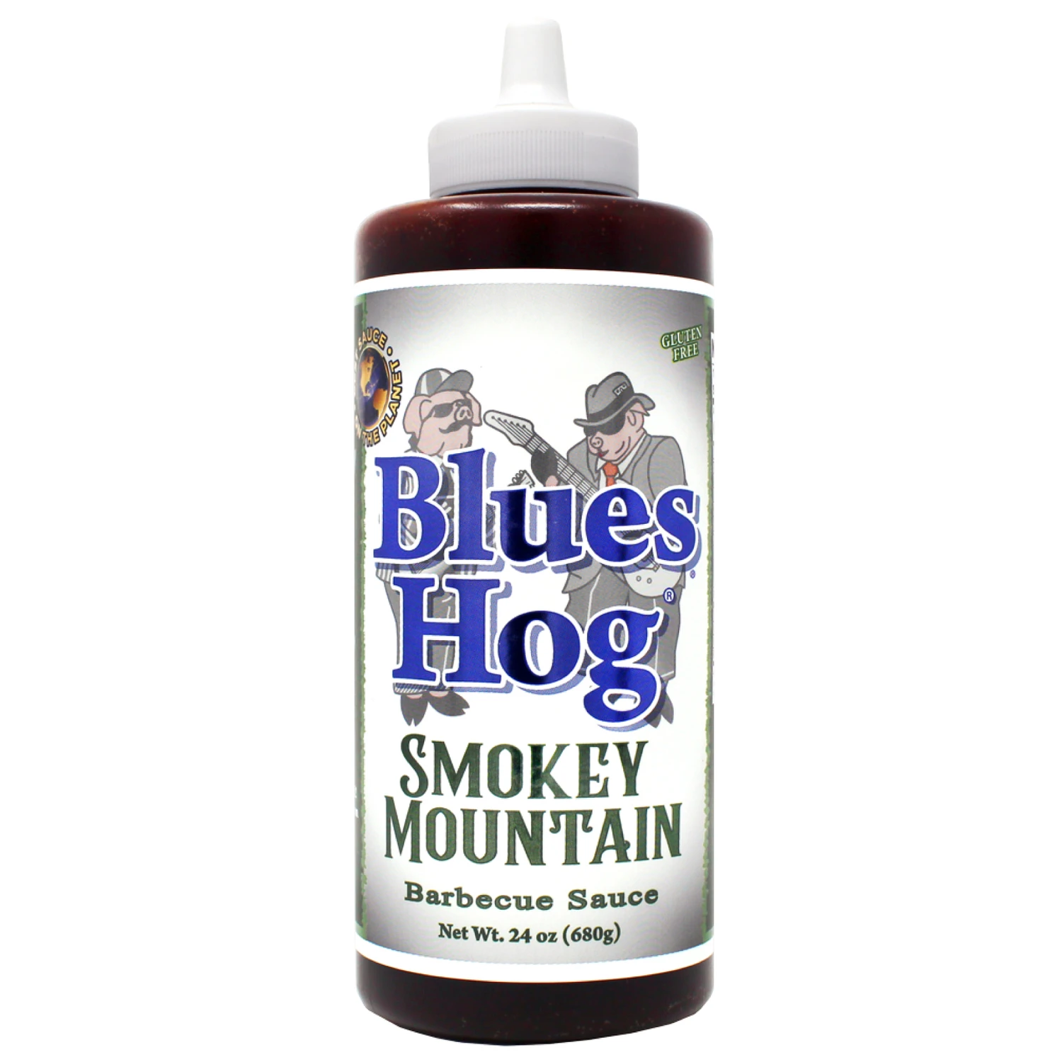 24 Oz. Smokey Mountain Bbq Sauce - Sweet Heat & Hickory Smoke Flavor