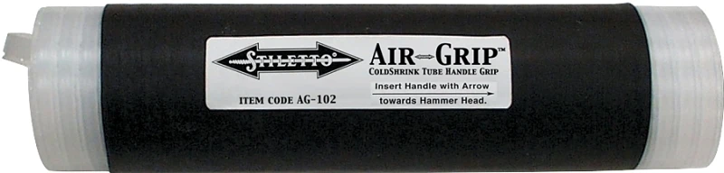 Airgrip 1-7/8 In. Dia. Rubber Cold-shrink Handle Grip Wrap