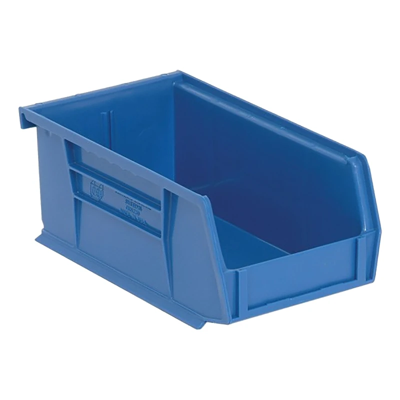 Large Blue Stackable Parts Bin - 8.25" W X 14.75" D X 7" H