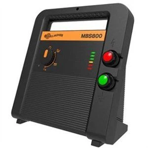 Mbs800 Solar Electric Fence Charger, 200-acre, 8.0 Joules, Battery Operated