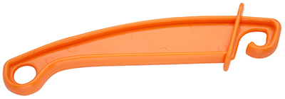 Large Orange Electric Fence Insulated Hook for Secure Fence Attachment
