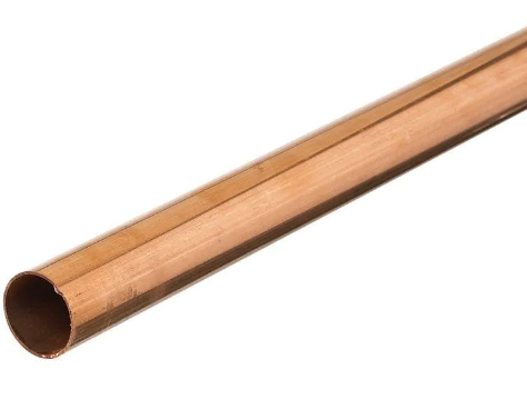 Copper Tubing, Type L, 1/2 In. I.d. X 20 Ft. Hard Copper Pipe