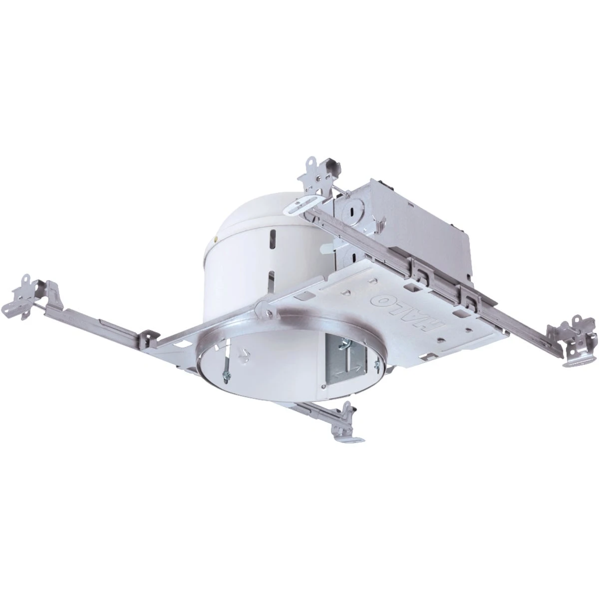 6 In. New Construction Non-ic Rated Recessed Housing For Shallow Ceiling