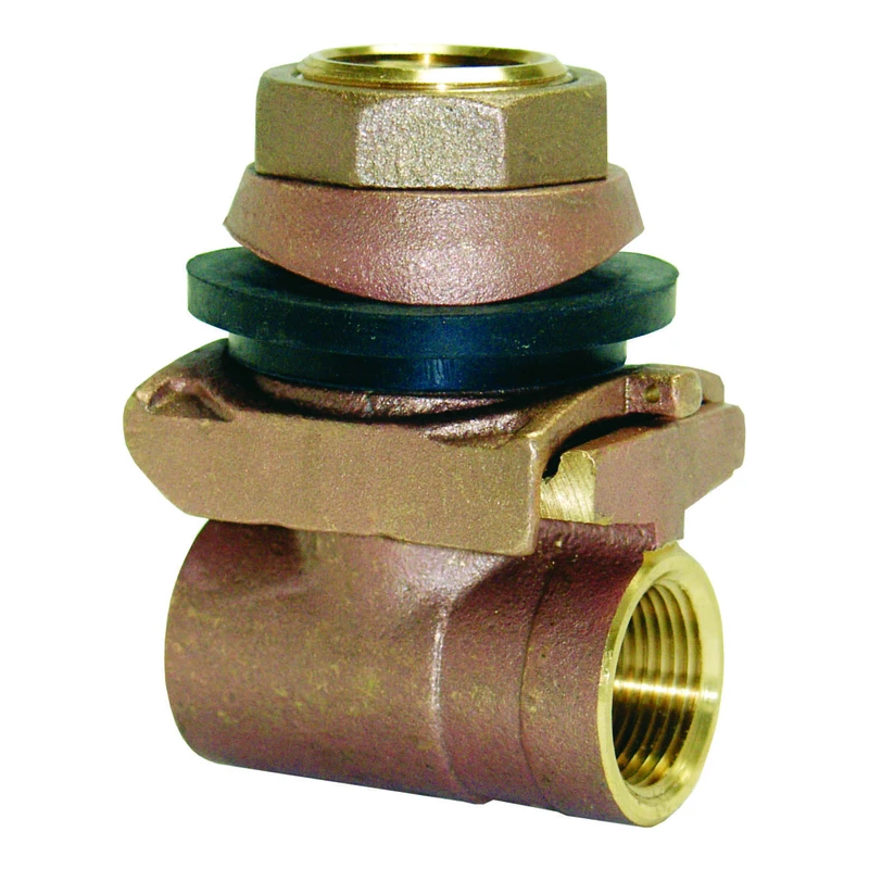 Brass Pitless Adapter, 1-1/4-inch, Model Pa125nl For Submersible Wells