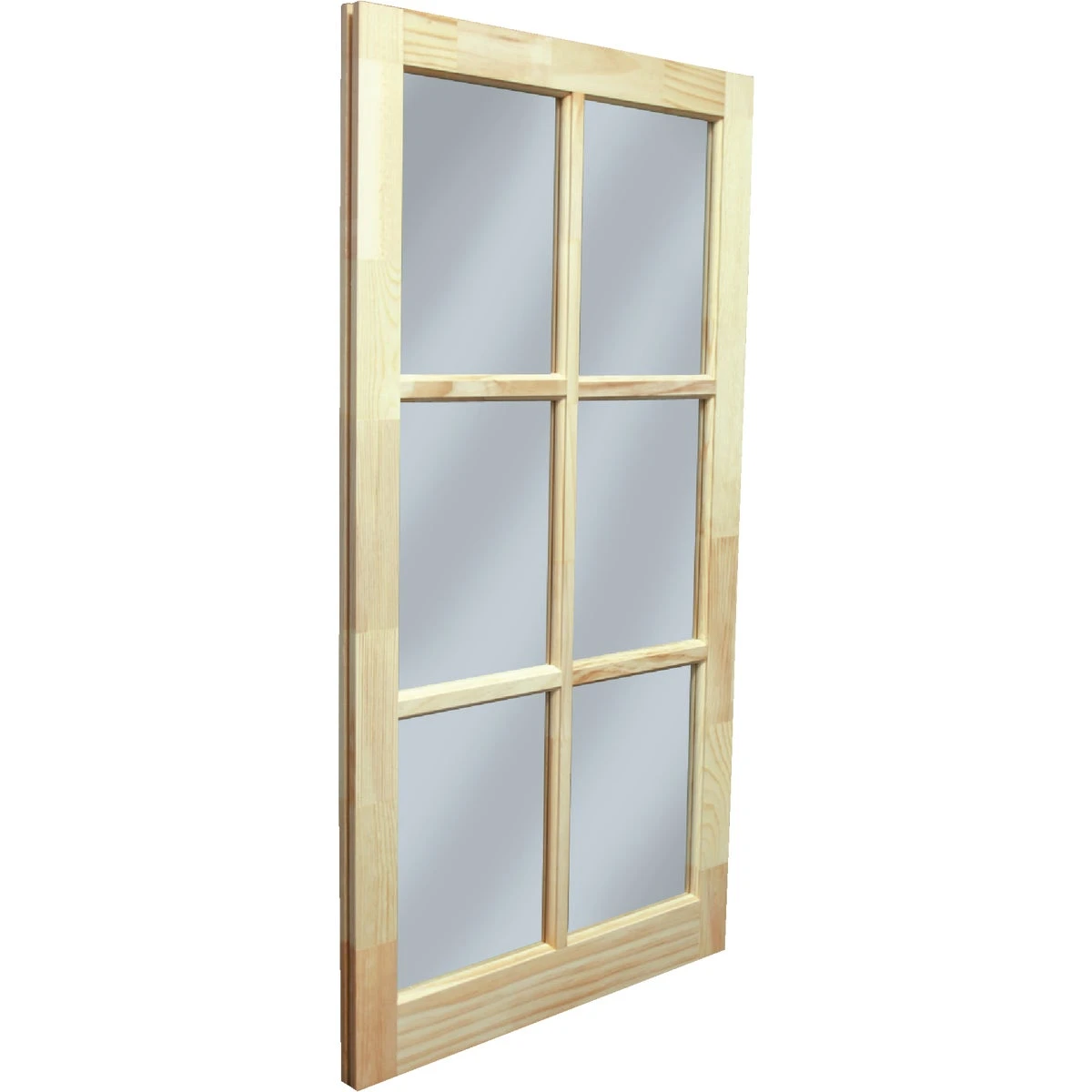 22 In. X 41-5/16 In. Wood 6-lite Barn Sash, Model Bsw2241, Pack Of 3