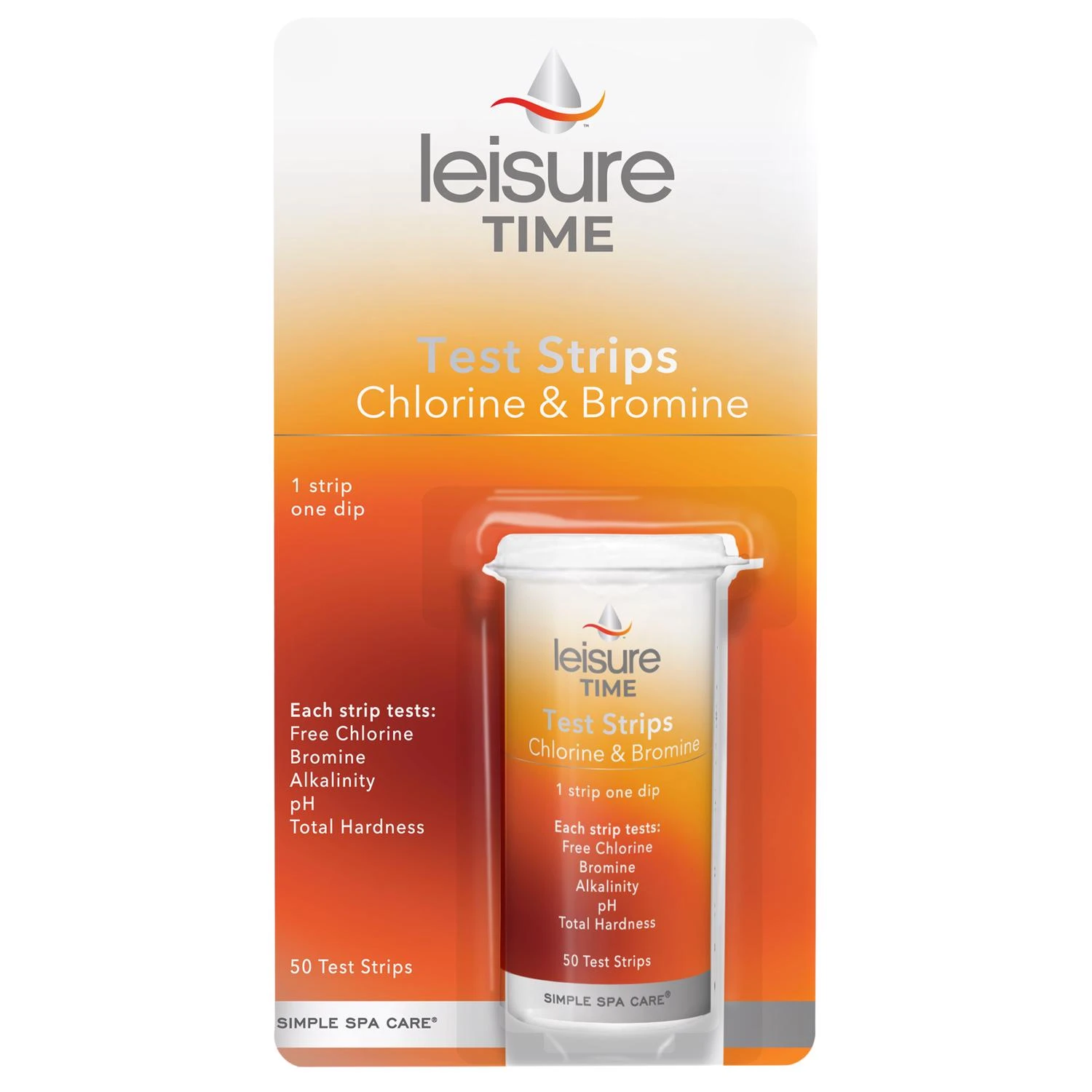 45006A Leisure Time Spa & Hot Tub Test Strips&#44; 50 Count