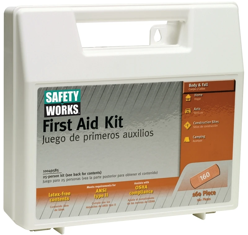Safety Works Professional First Aid Kit (160-Piece)