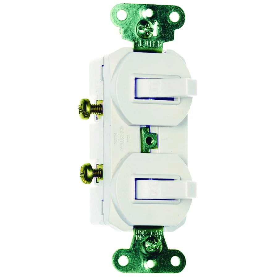 Pass and Seymour 15 Amp Combination Switch for Electrical Control