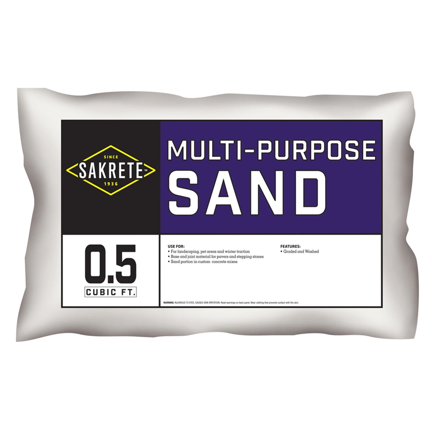 Beige All-purpose Sand 60 Lb - Versatile Landscaping And Construction Solution