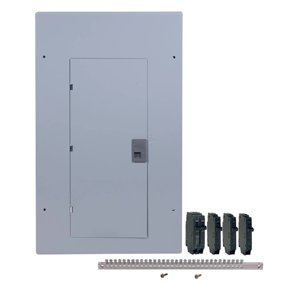 Main Lug Indoor Load Center Kit with 20 Spaces and 40 Circuits, 200 Amp Capacity