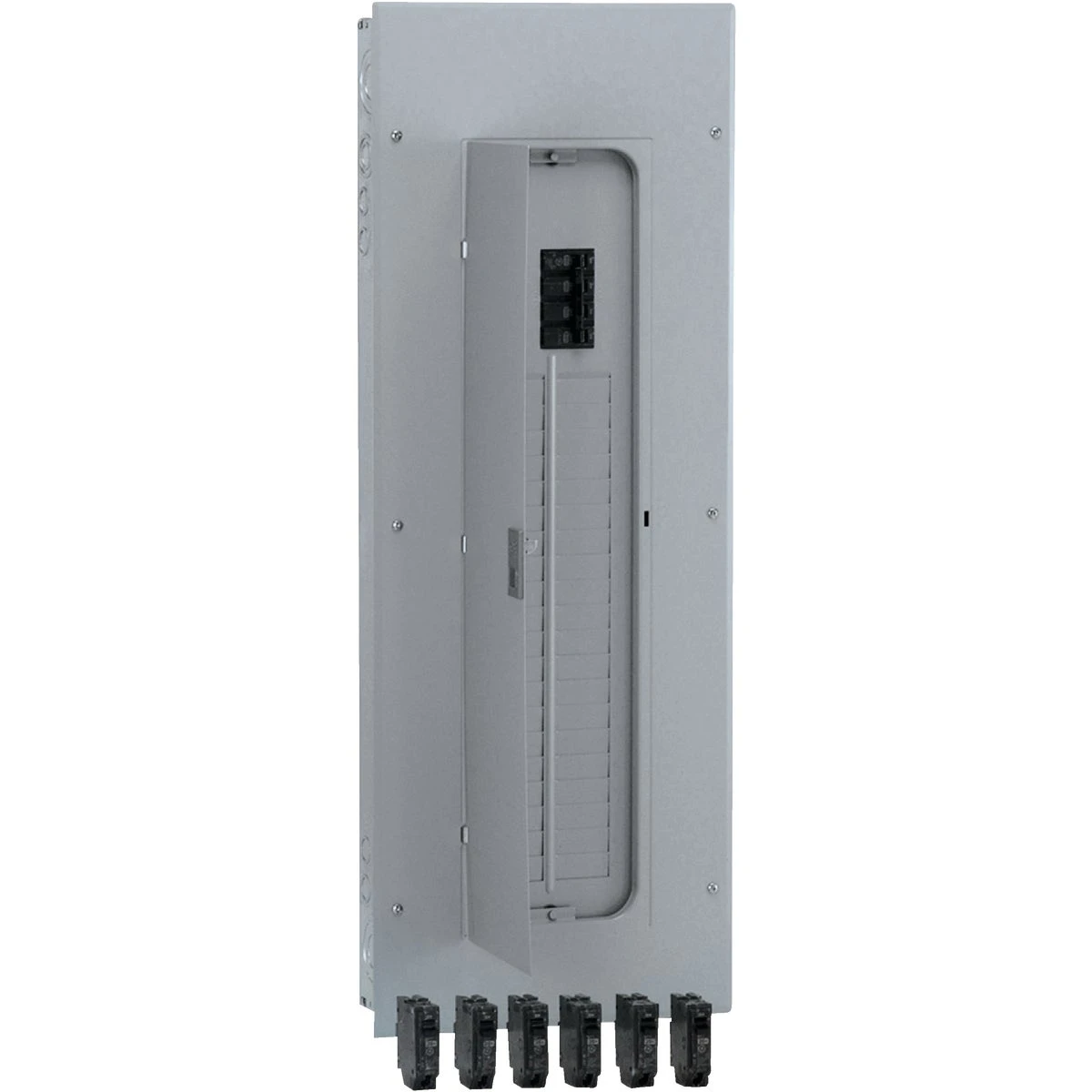Powermark Gold 200 Amp Indoor Load Center With Main Breaker And Circuit Breakers