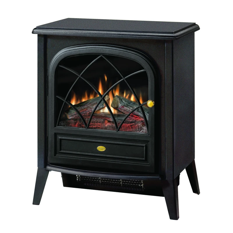 Chloe Compact Electric Stove, Black, 5115 Btus, 20 In, Heats 400 Sq Ft