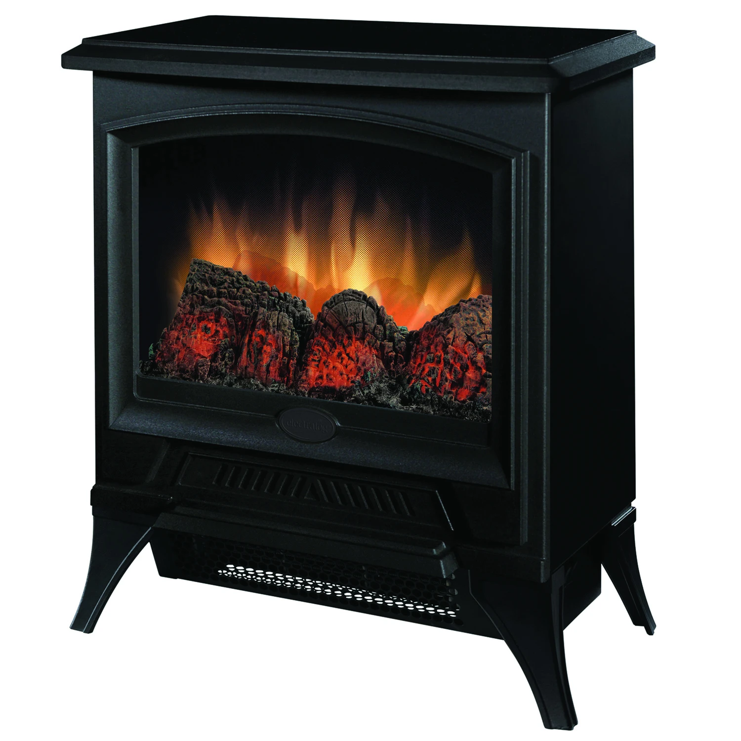Tristan 17-13/16 In. W 300 Sq Ft Black Electric Stove Cs-12056a