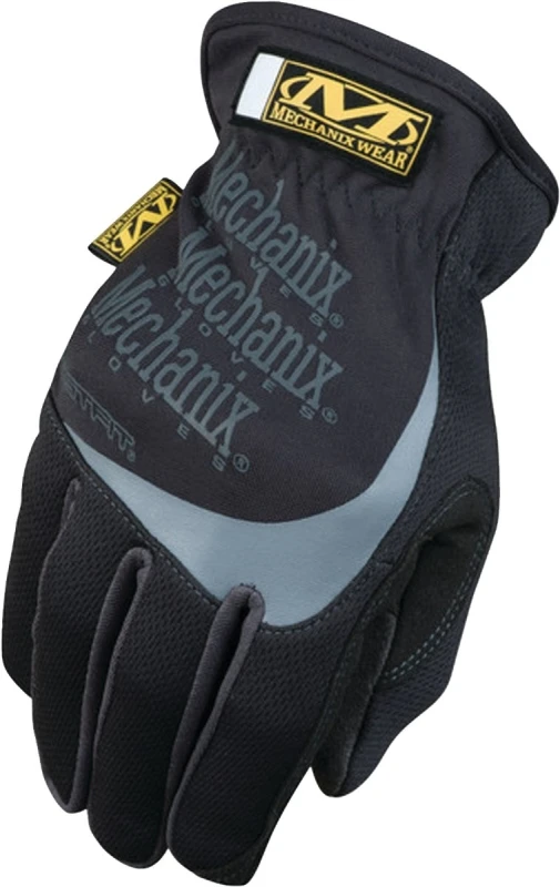 Fastfit Men's Medium Synthetic Black Work Glove - Touchscreen Compatible