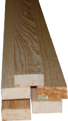 1/2 In. W. X 3/4 In. H. X 8 Ft. L. White Finger Joint Pine Flat Molding