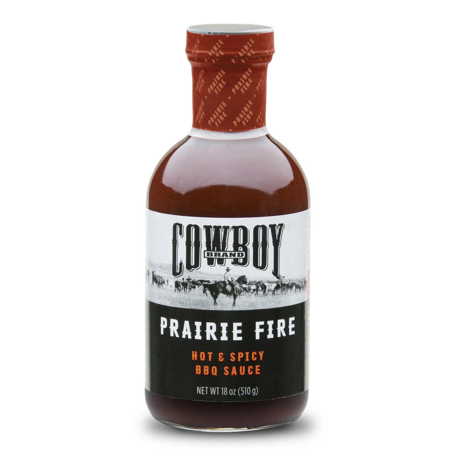 Prairie Fire Hot And Spicy Bbq Sauce 18 Oz - Bold Flavor For Grilling