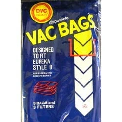 Eureka Vacuum Bag, Micro Allergen, B, 3-Pk.