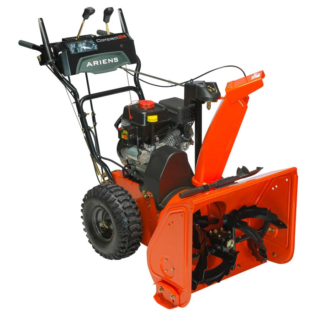 Compact 24-inch 2-stage Snow Thrower With 223cc Engine And Electric Start