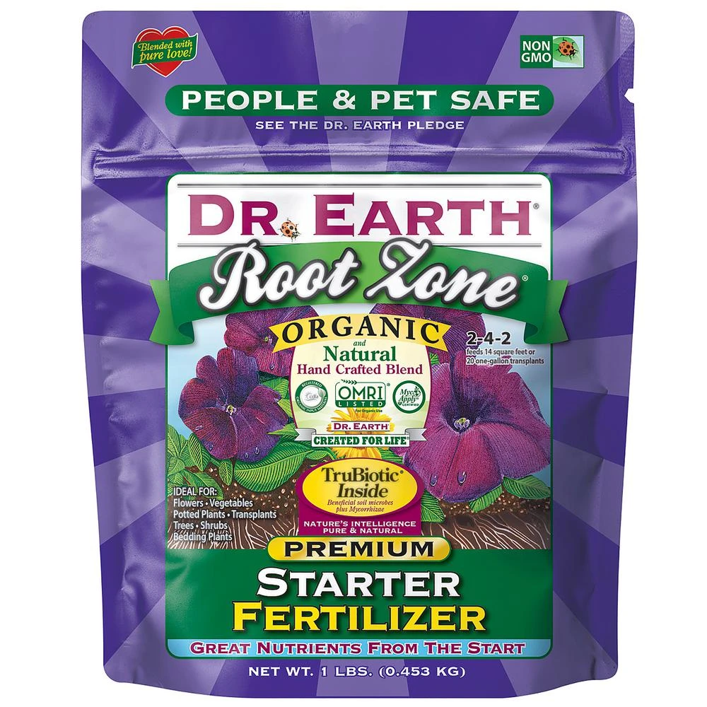 Root Zone Starter Fertilizer, 1 Lb. - Organic Plant Food