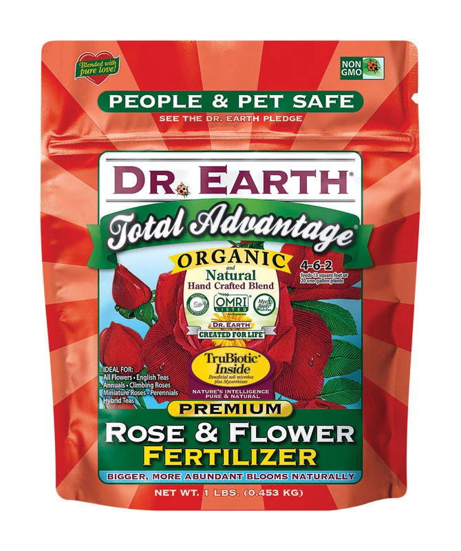 Total Advantage Rose and Flower Fertilizer, 1 Pound Bag
