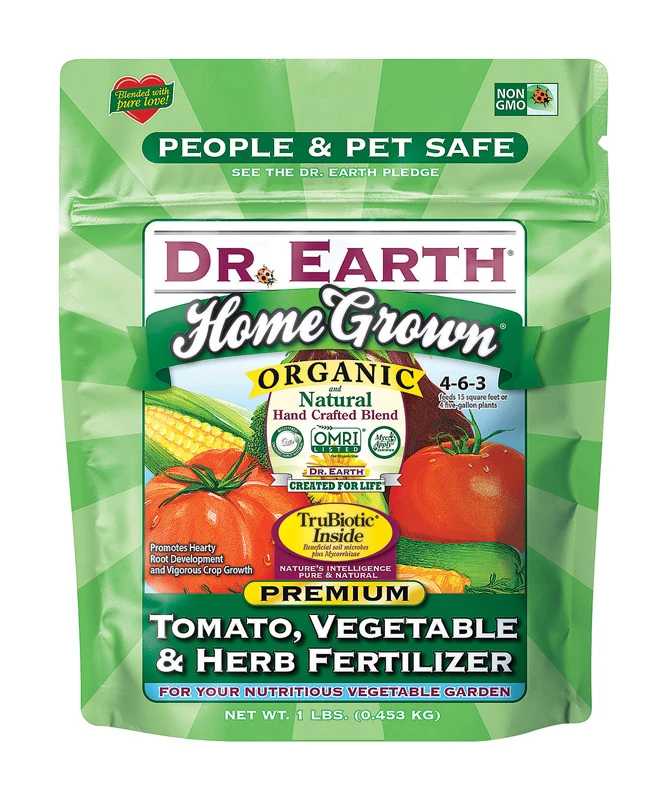 Home Grown Tomato Vegetable and Herb Fertilizer, 1 Pound Bag