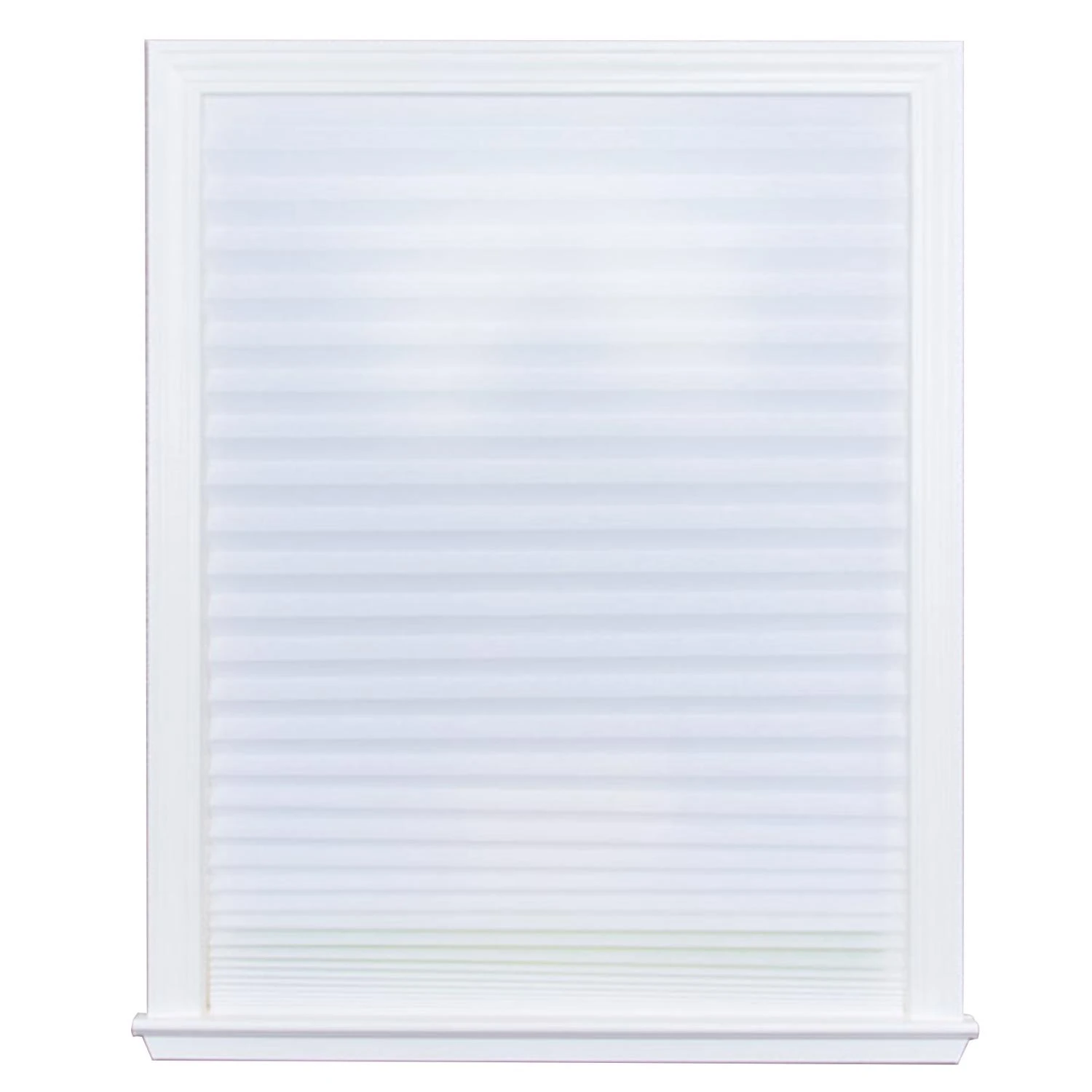 48 In. X 72 In. Light Filtering Cordless Pleated Paper Shade