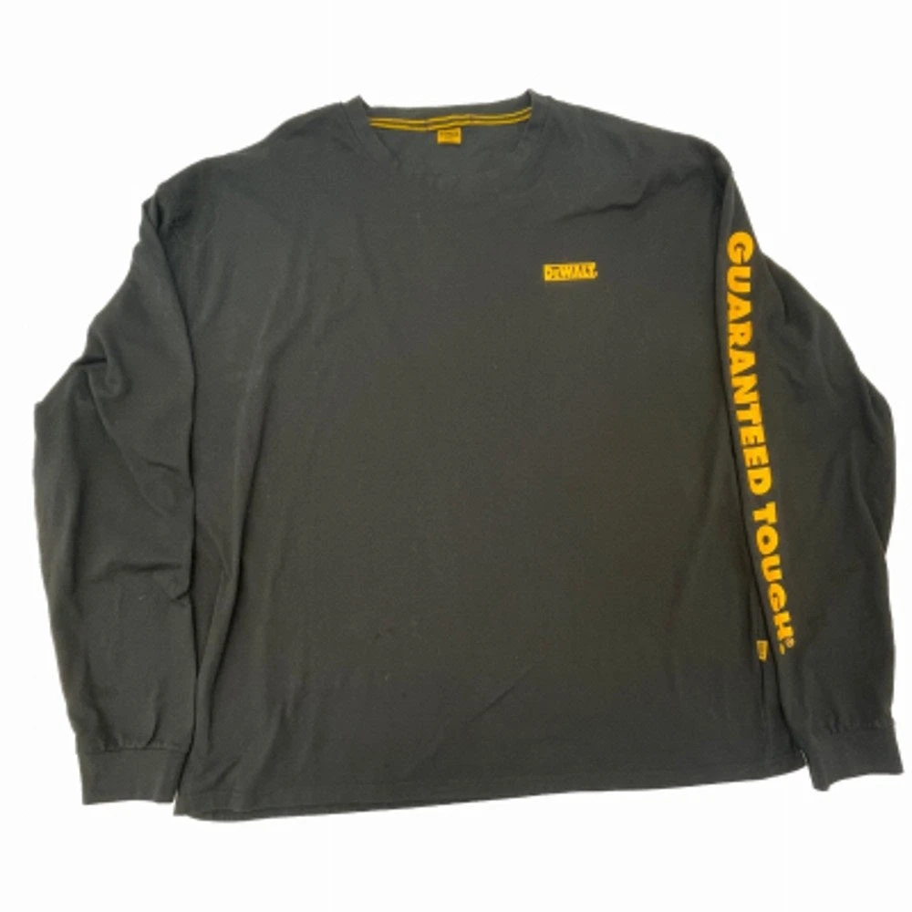 Long Sleeve Logo T-shirt, Charcoal Gray, Large - Guaranteed Tough