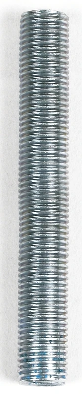 Lamp Nipple, Zinc-plated, 3 Inch, 1/4 Inch Ips
