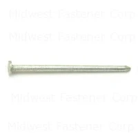 8d 2-1/2" Hot Dip Galvanized Steel Box Flat Head Nails (170 pcs.)
