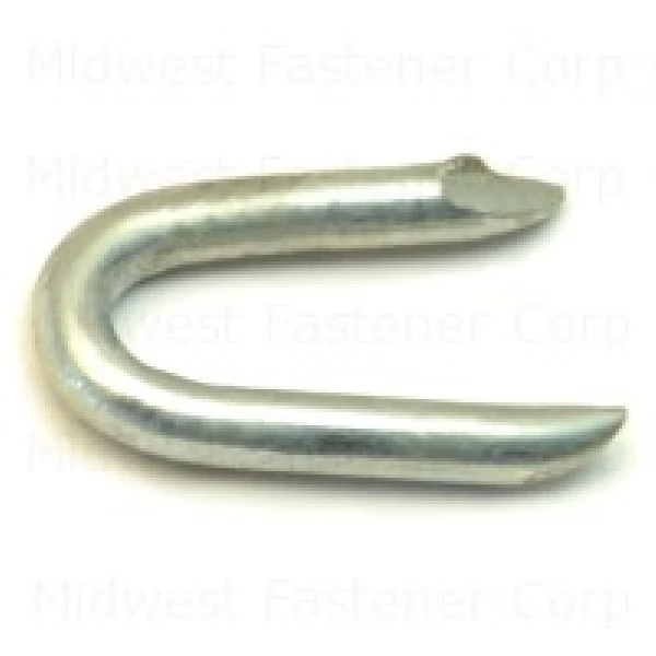 1" Zinc Plated Steel Fence Staples (125 pcs.)