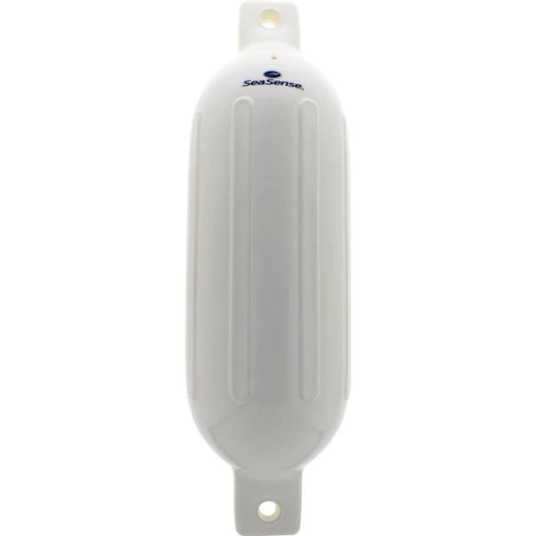 Inflatable Boat Fender, White, 4.5 X 16-inches, Heavy Duty Protection