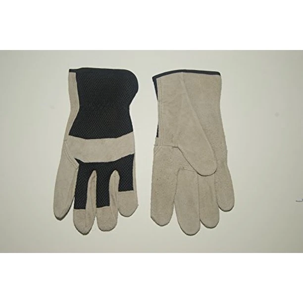 Suede And Mesh Work Gloves For Men, Extra Large Size