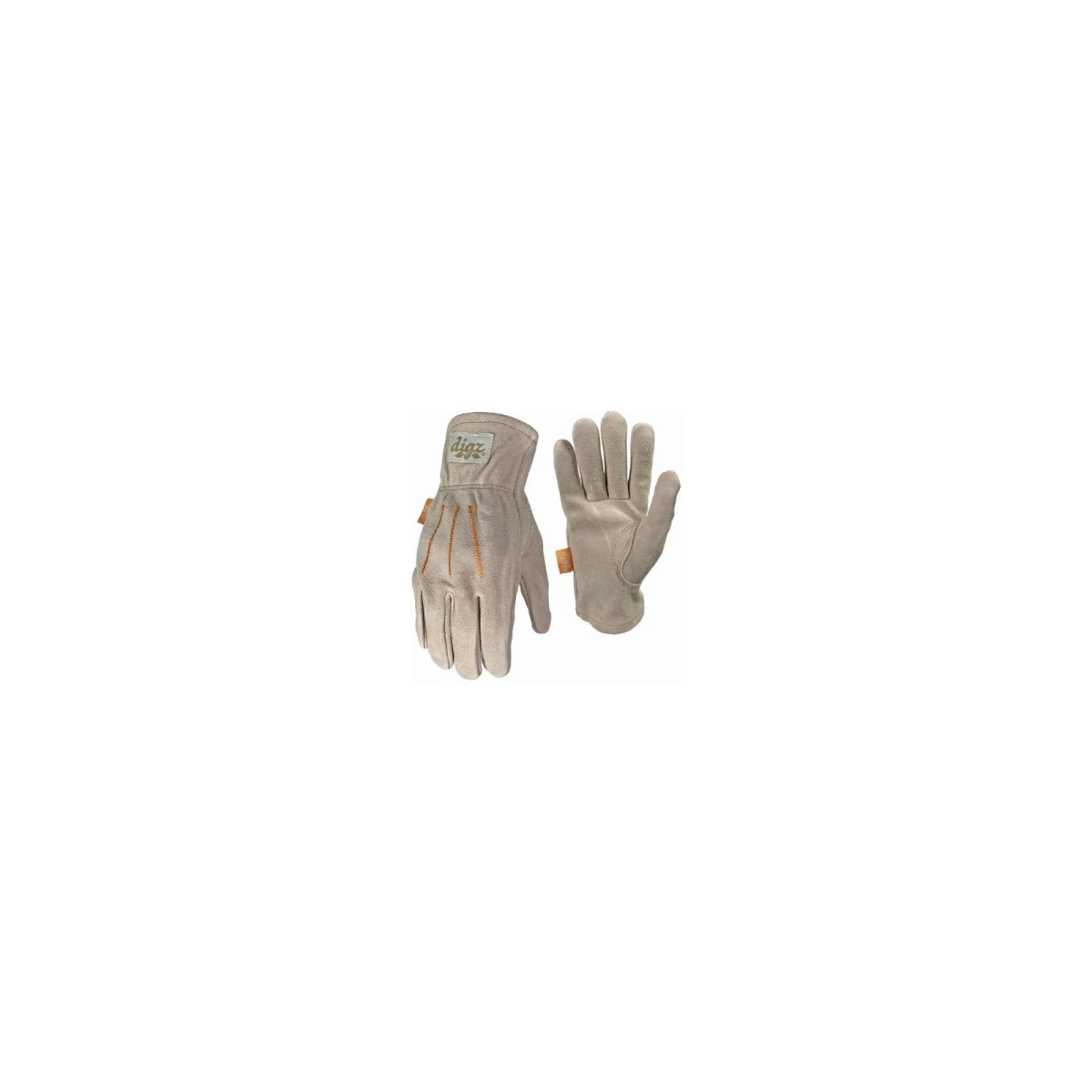 Women's Large Suede Leather Palm Gardening Gloves - Model 78217-26
