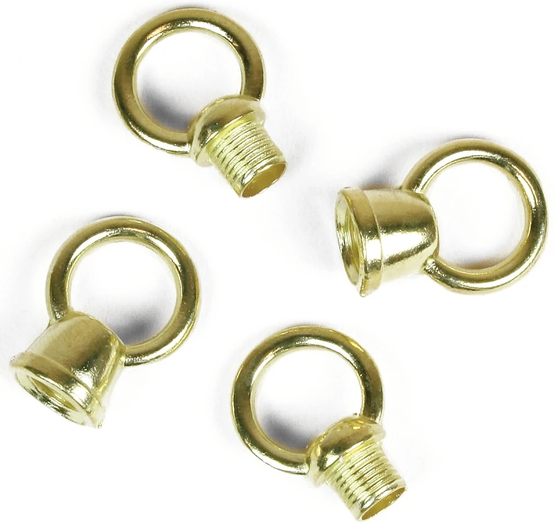 Swag Hook Ceiling Male & Female Loop, 1 x 1/8-In. IP, 4-Pk.