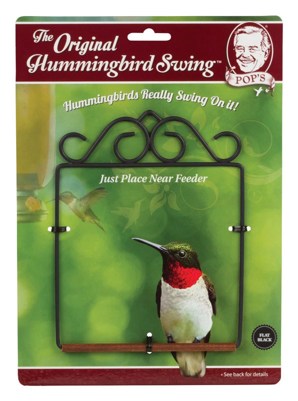 Pop's Hummingbird Swing, Black