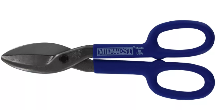 10 Inch Straight Tinner Snip for Precision Cutting of Sheet Metal