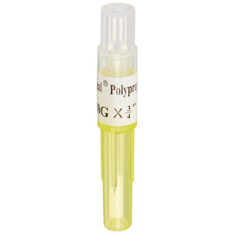 Livestock Injection Needles, Disposable, 3/4 In. Poly Hub, 20-Ga., 25-Pk.