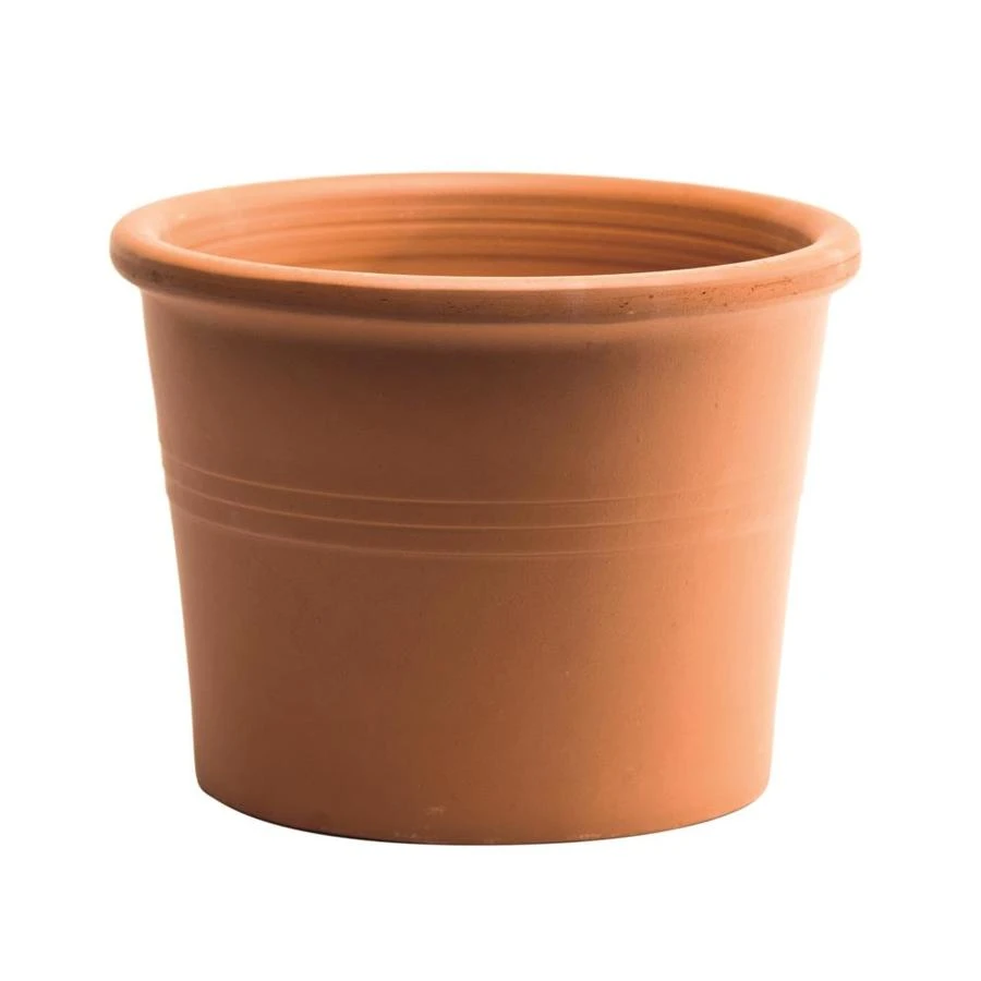 Terracotta Clay Planter, Red, 3.4 In.