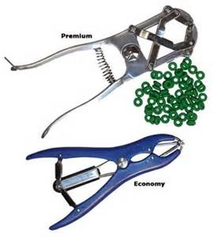 Economy Castration Bander Tool With Plastic Grip For Calves Under 250 Lb, Model 2008