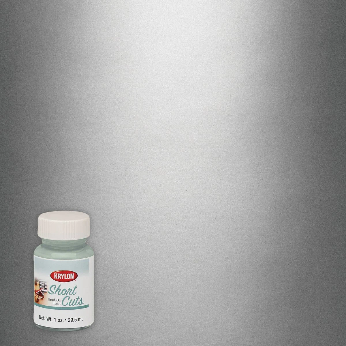 Short Cuts Chrome High Gloss 1 Fl. Oz. Hobby Paint - Fast Drying, Oil Based