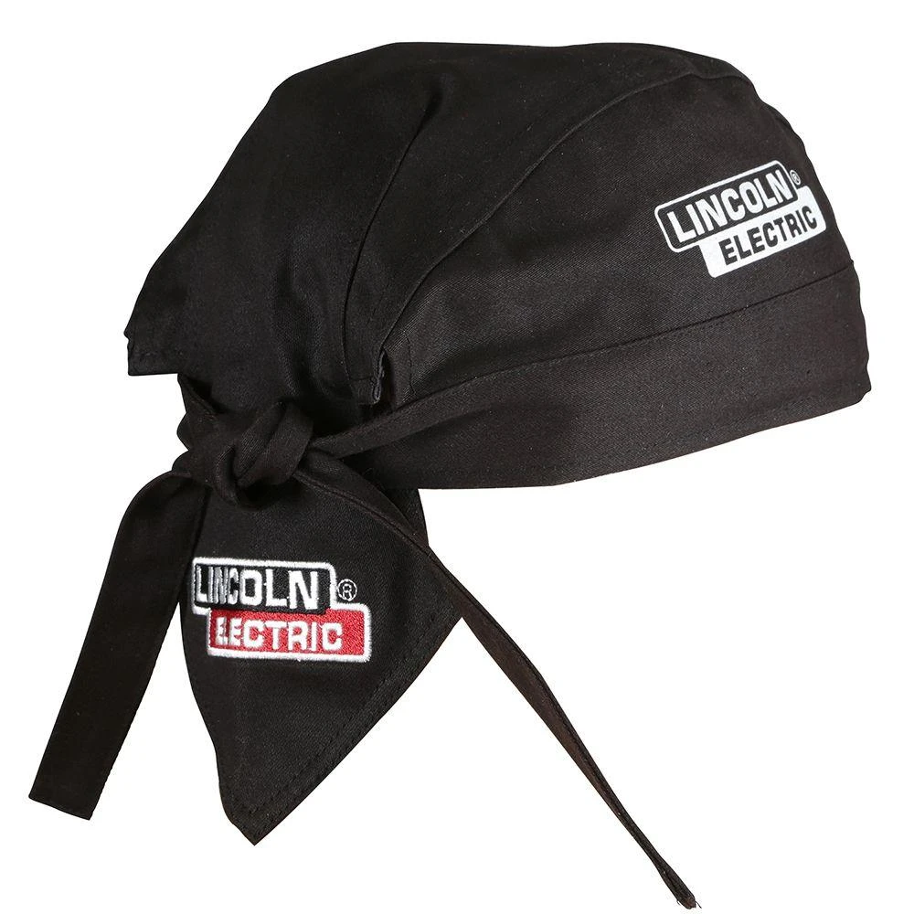 Black Welding Doo Rag Head Cover for Protection and Comfort