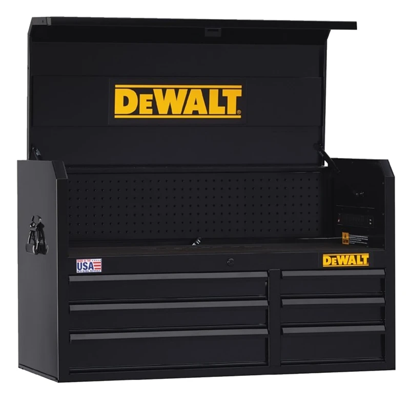 41 Inch 6-Drawer Double Wall Steel Tool Chest with Durable Construction