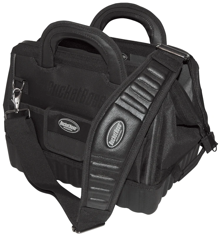 Pro Gate Mouth Tool Bag 14 Inch Durable Construction with Multiple Pockets