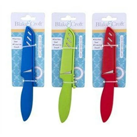 Paring Knife, Shift Grip, Assorted Colors, 8-In.