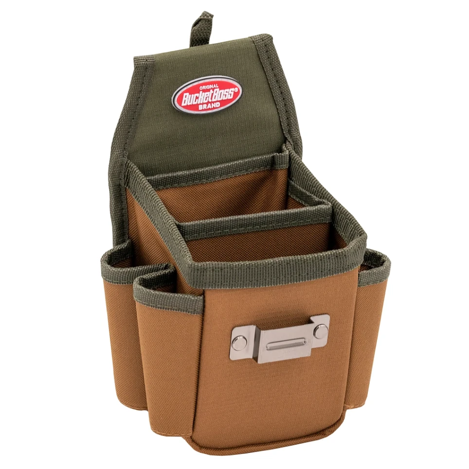 Utility Plus Tool Pouch with Multiple Compartments and Durable Construction