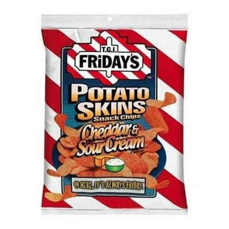 Sour Cream and Onion Potato Skins Snack, 3 Ounce Package